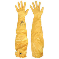 STAY DRY RUBBER GLOVES - LARGE